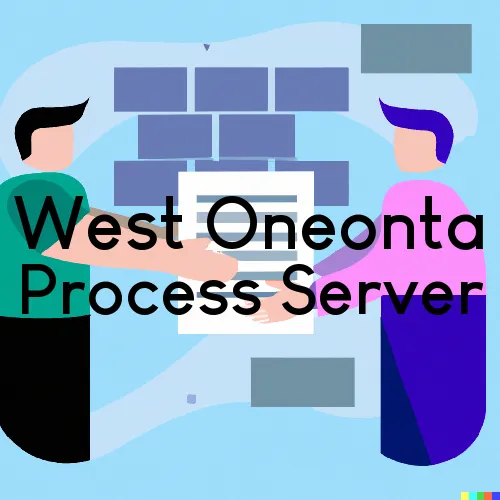 West Oneonta Process Server, “Process Support“ 