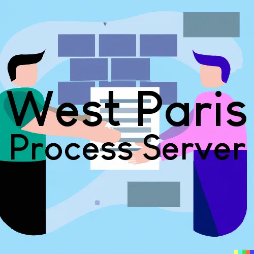 West Paris, ME Process Server, “Best Services“ 