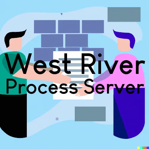 West River, MD Process Servers in Zip Code 20778