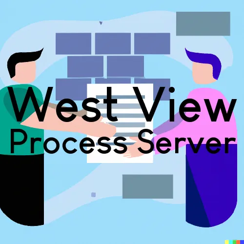 West View, PA Process Server, “U.S. LSS“ 