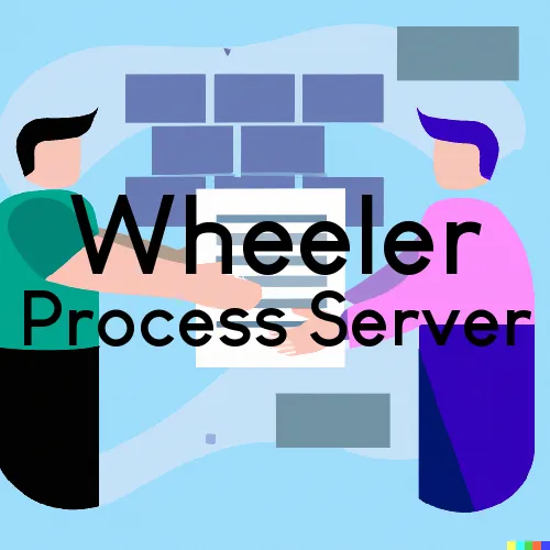Process Servers in Zip Code Area 48662 in Wheeler