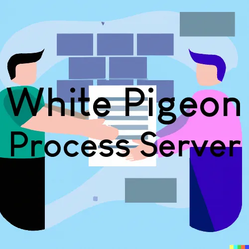 White Pigeon Process Server, “On time Process“ 