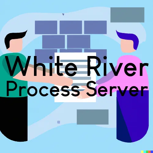 White River, SD Process Servers and Courtesy Copy Messengers