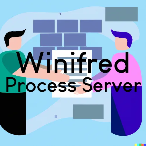 Winifred, MT Court Messengers and Process Servers
