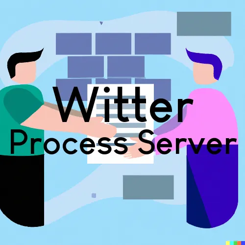 Witter, AR Process Servers in Zip Code 72776