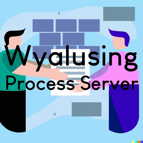 Wyalusing, PA Process Server, “On time Process“ 