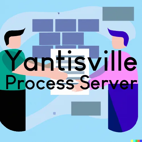 Yantisville, IL Process Server, “Guaranteed Process“ 