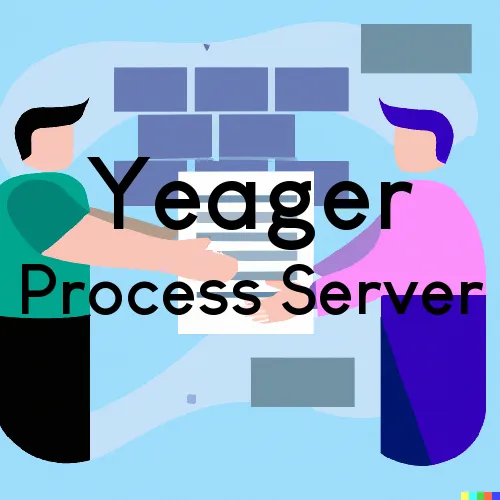Yeager, OK Process Server, “On time Process“ 