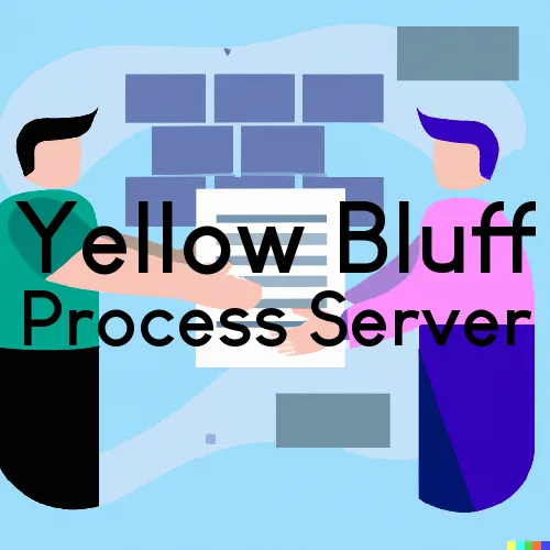 Yellow Bluff, AL Process Server, “Alcatraz Processing“ 