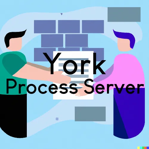Process Servers in York, Nebraska 