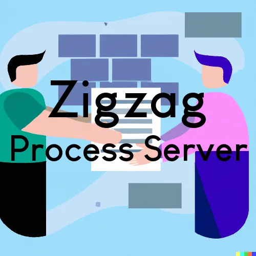 Zigzag, Oregon Process Server, “Metro Process“ 