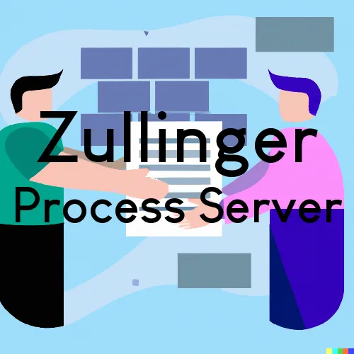 Zullinger, Pennsylvania Process Servers and Field Agents