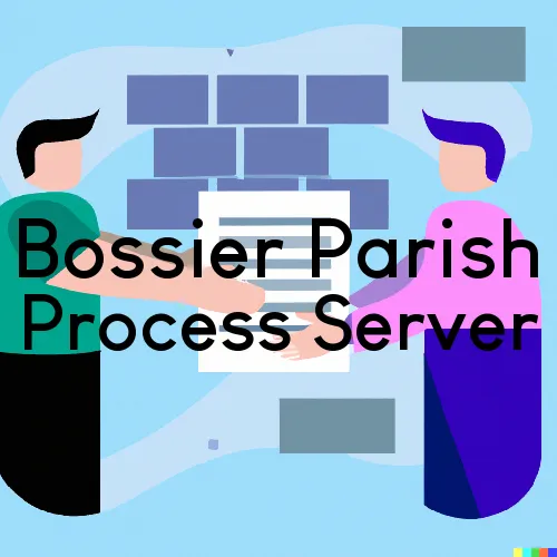 “Legal Support Process Services,“ Bossier Parish, LA Process Server, 