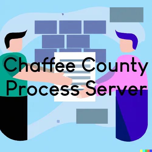 U.S.D.C. Process Servers in Chaffee County, CO 