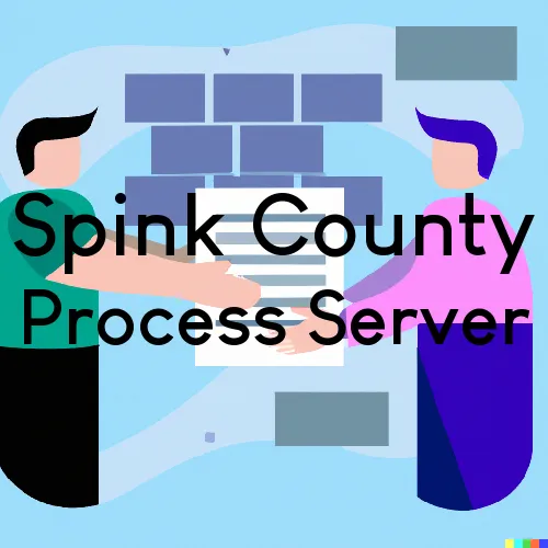 Spink County, South Dakota Process Servers