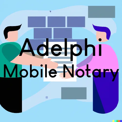 Adelphi, OH Mobile Notary and Traveling Signing Services 