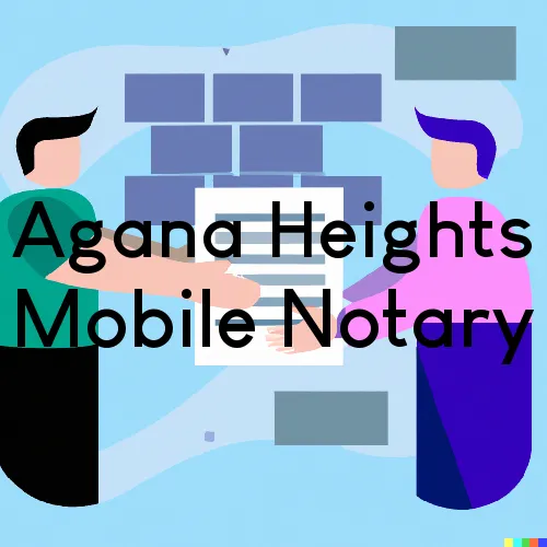 Agana Heights, GU Mobile Notary and Traveling Signing Services 