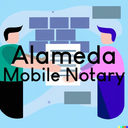 Alameda, CA Mobile Notary Signing Agents in zip code area 94501