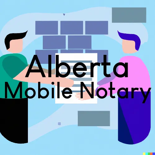 Traveling Notary in Alberta, VA