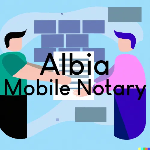 Traveling Notary in Albia, IA