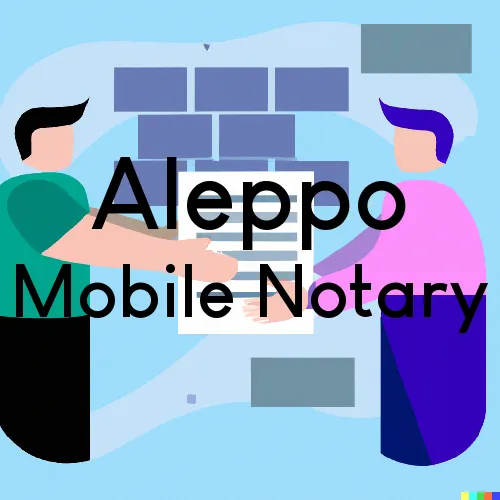 Aleppo, Pennsylvania Online Notary Services