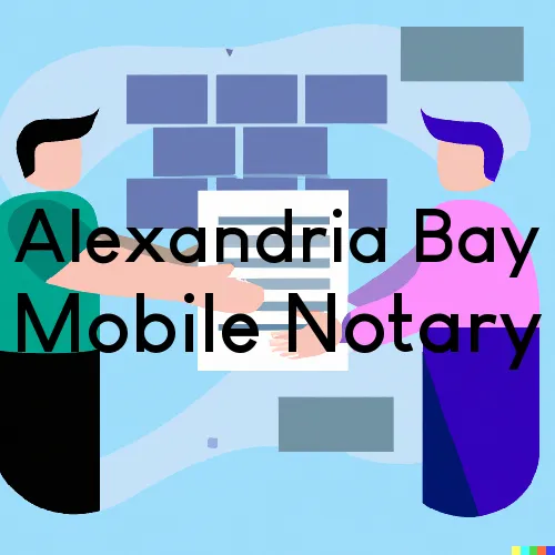 Alexandria Bay, NY Mobile Notary and Traveling Signing Services 