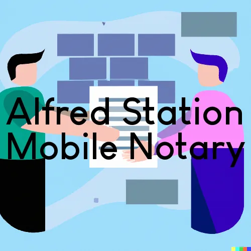 Alfred Station, NY Mobile Notary and Signing Agent, “U.S. LSS“ 