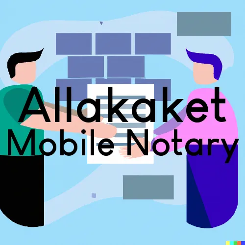 Allakaket, AK Mobile Notary and Signing Agent, “Benny's On Time Notary“ 