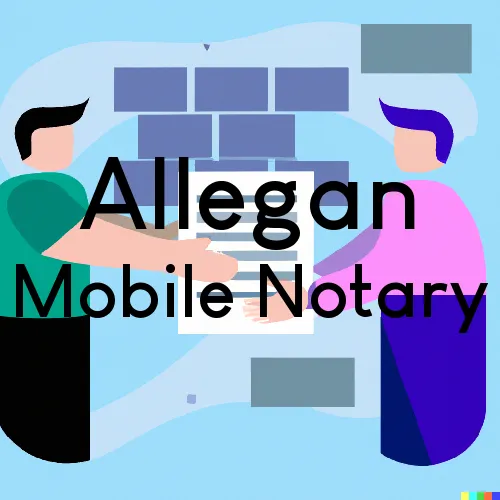 Allegan, MI Mobile Notary and Signing Agent, “Gotcha Good“ 