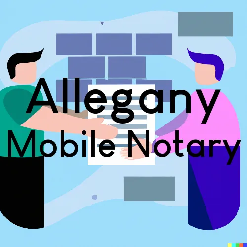 Traveling Notary in Allegany, NY