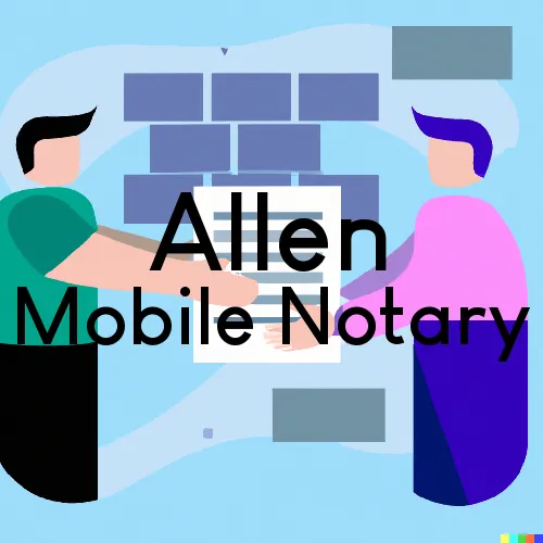 Allen, SD Mobile Notary and Traveling Signing Services 