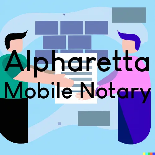 Traveling Notary in Alpharetta, GA