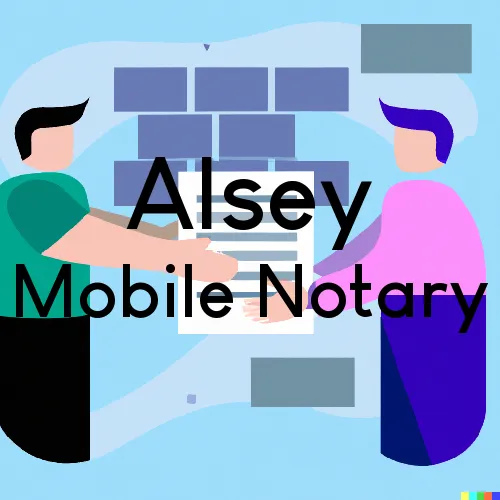 Alsey, IL Mobile Notary and Signing Agent, “Gotcha Good“ 