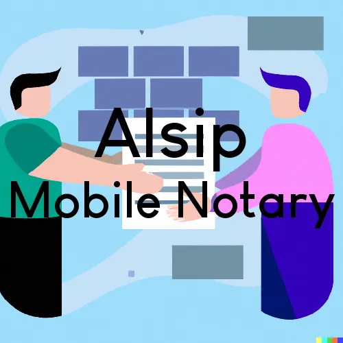 Traveling Notary in Alsip, IL