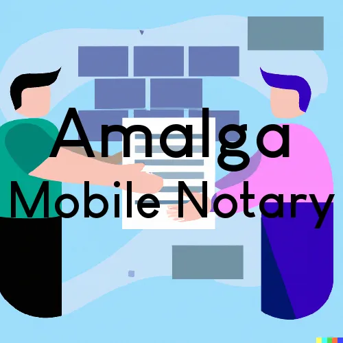 Amalga, UT Traveling Notary, “Happy's Signing Services“ 