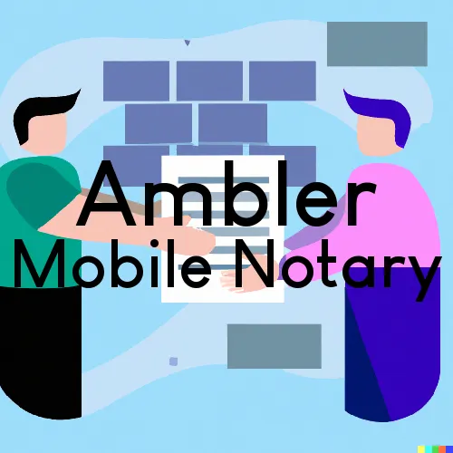 Ambler, AK Traveling Notary Services
