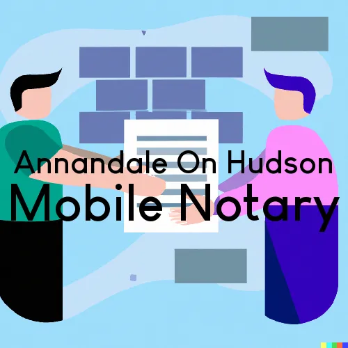 Annandale On Hudson, NY Mobile Notary and Signing Agent, “Best Services“ 