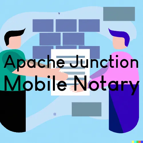 Apache Junction, AZ Mobile Notary and Traveling Signing Services 