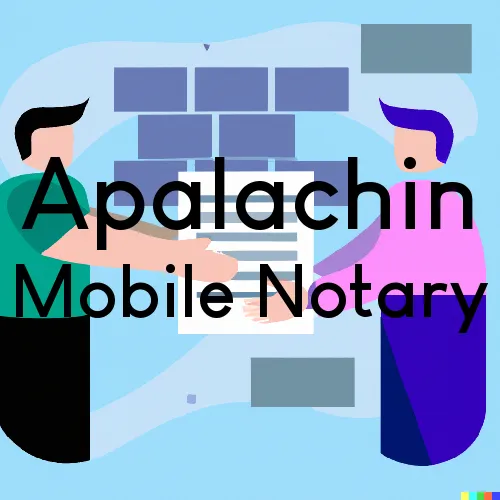 Apalachin, NY Mobile Notary and Signing Agent, “Gotcha Good“ 