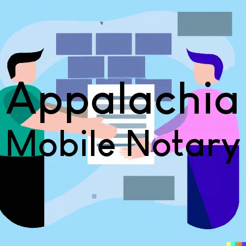 Appalachia, VA Mobile Notary Signing Agents in zip code area 24216