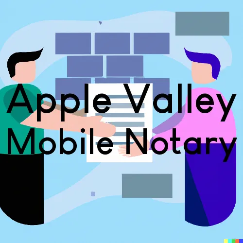 Traveling Notary in Apple Valley, CA