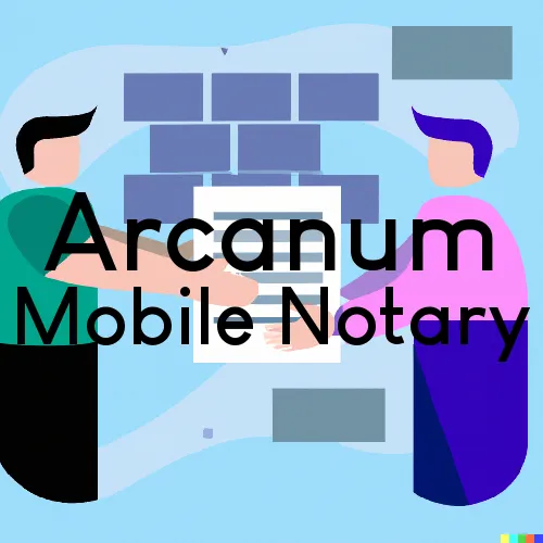 Arcanum, OH Mobile Notary and Signing Agent, “Gotcha Good“ 