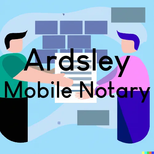 Ardsley, NY Mobile Notary and Signing Agent, “Benny's On Time Notary“ 