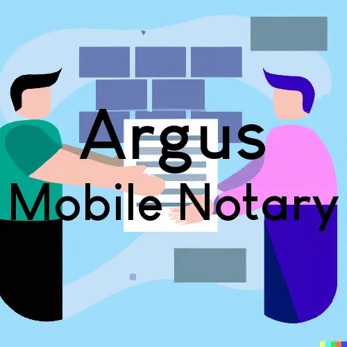 Argus, California Online Notary Services