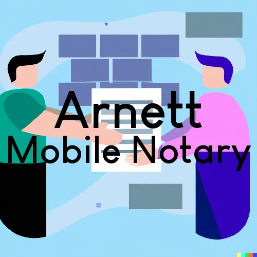 Arnett, OK Mobile Notary and Signing Agent, “Gotcha Good“ 