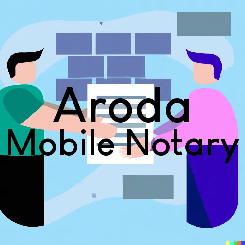Aroda, VA Traveling Notary and Signing Agents 