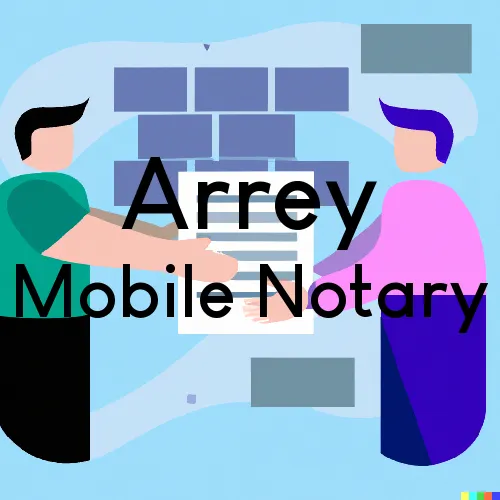 Arrey, NM Mobile Notary Signing Agents in zip code area 87930
