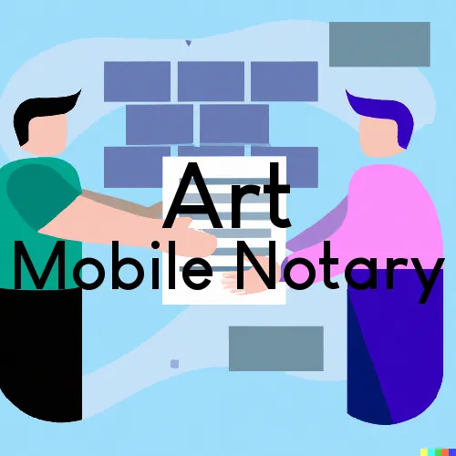 Art, TX Mobile Notary and Traveling Signing Services 