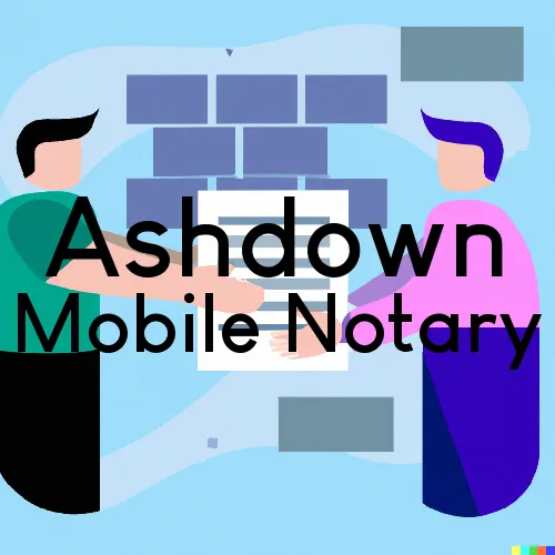 Ashdown, AR Mobile Notary Signing Agents in zip code area 71822