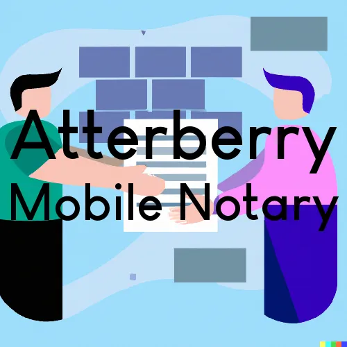 Atterberry, IL Mobile Notary and Traveling Signing Services 